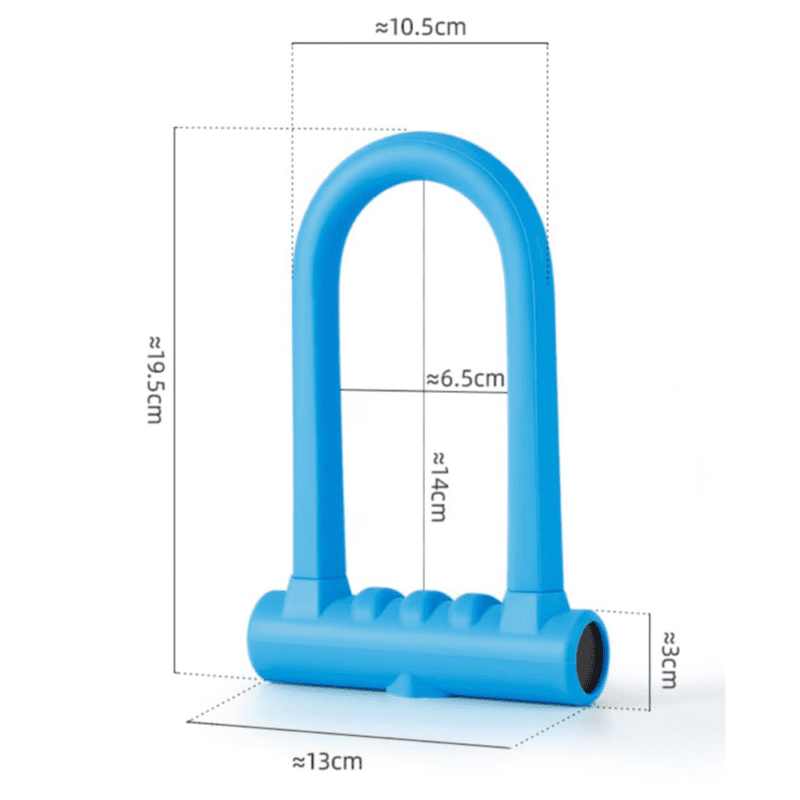 Anti Shear Strong Metal (Zinc + Magnesium) New Age U-Shape safety lock - Image 8