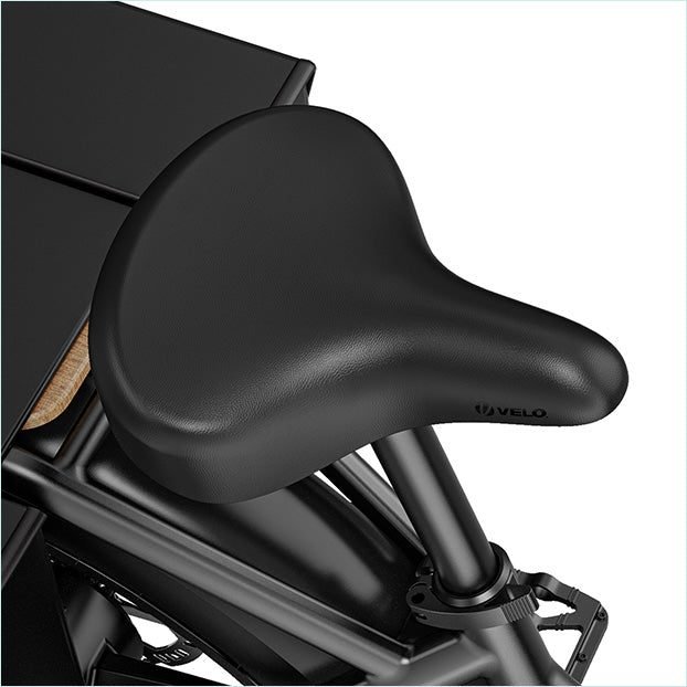 Velo Saddle for Cargo
Fiido co-design with Velo, introducing the best-fit saddle for cargo e- bikes, providing a better support for riders, even for long and bumpy rides.