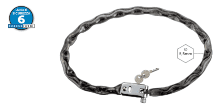 BRN No.1 LUCCHETTO A CATINA DEFENDER LOCK
