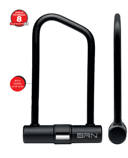 BRN No.1 LUCCHETTO AD ARCO TONDO LOCK