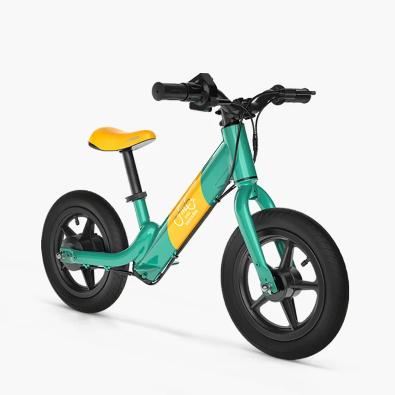 Fiido Kidz Electric Balance Bike Aluminium Alloy with Max Speed Power-assisting Length throttle on/off - power on/off - Image 2